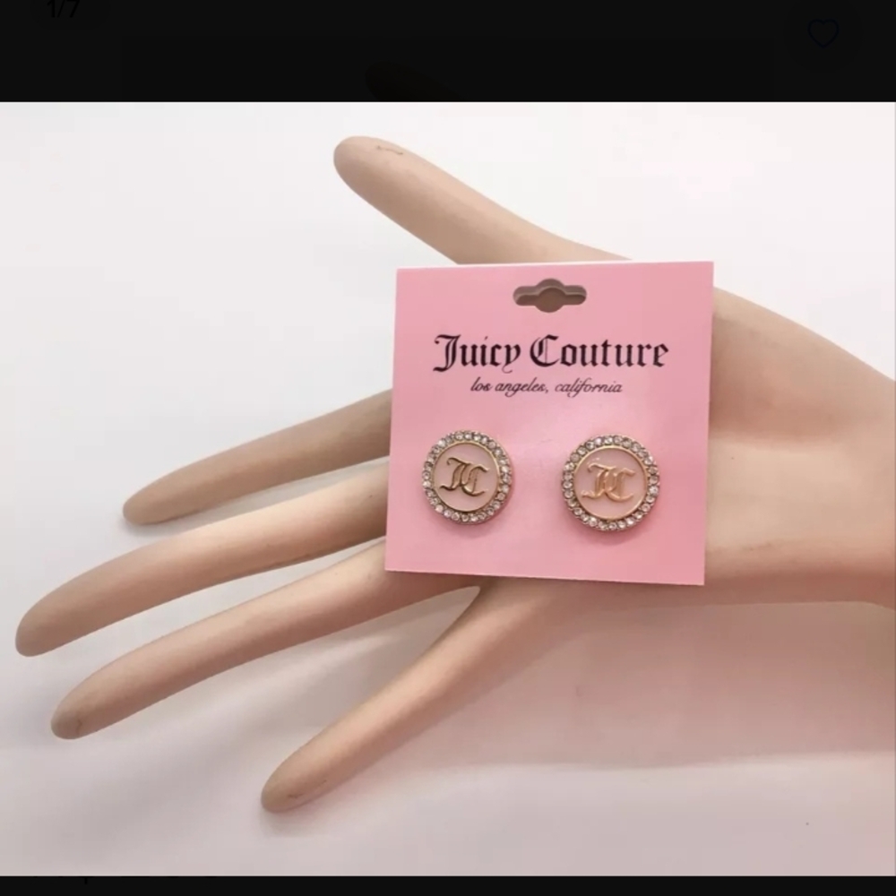 Juicy Couture Los Angeles California Stud Earrings